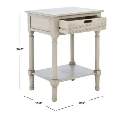 Karson Carved Turned Legs Accent Table-Kirkland's Home Outlet