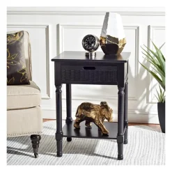 Karson Carved Turned Legs Accent Table-Kirkland's Home Hot