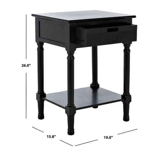Karson Carved Turned Legs Accent Table-Kirkland's Home Hot