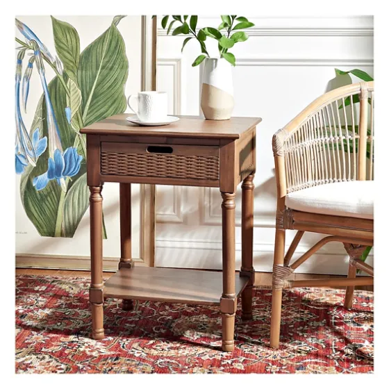 Karson Carved Turned Legs Accent Table-Kirkland's Home Cheap