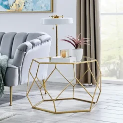 Kate Round Metal Coffee Table-Kirkland's Home Outlet