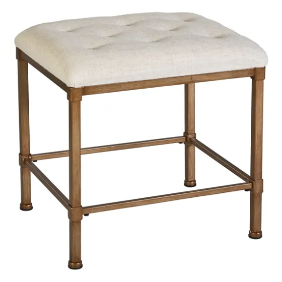 Katherine Backless Vanity Stool-Kirkland's Home Shop