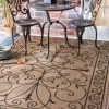 Kathleen Scroll Outdoor Area Rug, 5X7-Kirkland's Home New