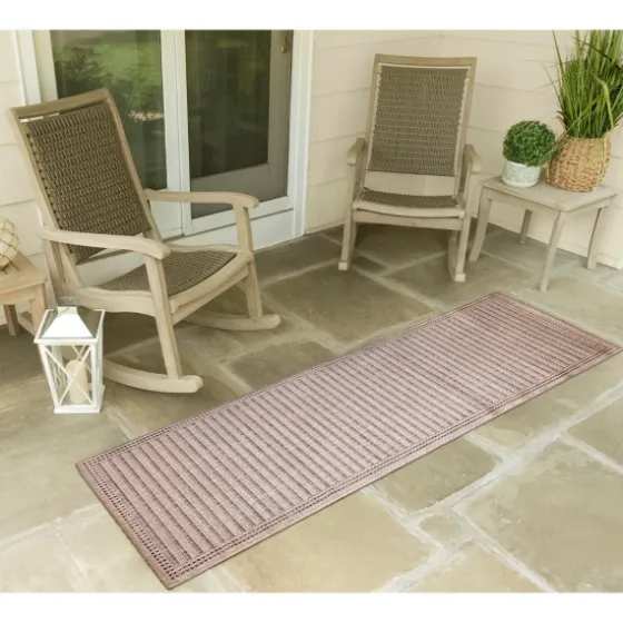 Kaya Natural Gradient Indoor/Outdoor Runner, 2X7-Kirkland's Home Store