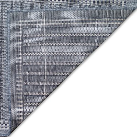 Kaya Navy Gradient Indoor/Outdoor Area Rug, 6X9-Kirkland's Home Sale