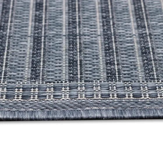 Kaya Navy Gradient Indoor/Outdoor Area Rug, 6X9-Kirkland's Home Sale