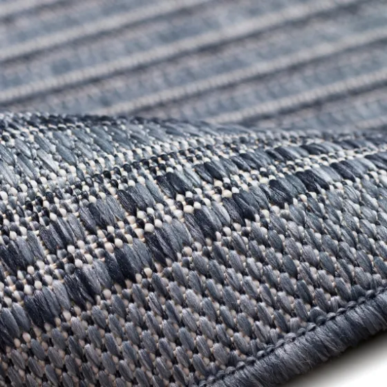 Kaya Navy Gradient Indoor/Outdoor Area Rug, 6X9-Kirkland's Home Sale