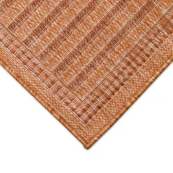 Kaya Rust Gradient Indoor/Outdoor Area Rug, 4X7-Kirkland's Home Outlet