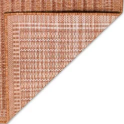 Kaya Rust Gradient Indoor/Outdoor Area Rug, 6X9-Kirkland's Home New