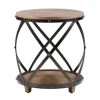 Kaylor Bent Metal And Wood Accent Table-Kirkland's Home Shop