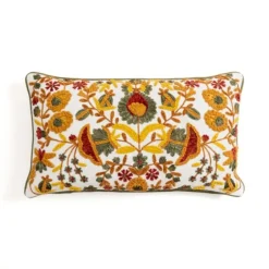 Kaysari Floral Lumbar Pillow-Kirkland's Home Cheap