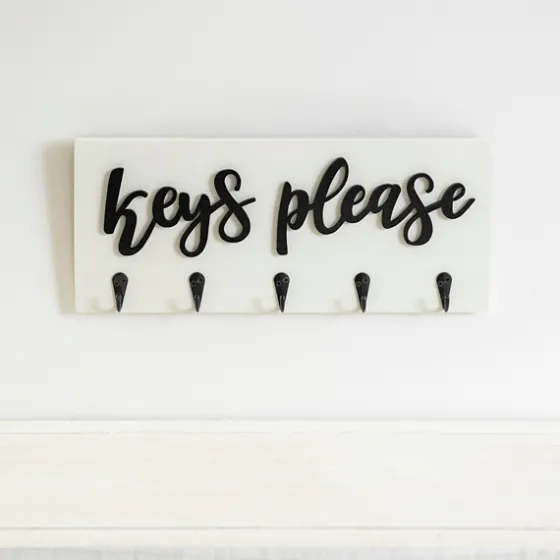 Keys Please Wooden Hooks-Kirkland's Home New