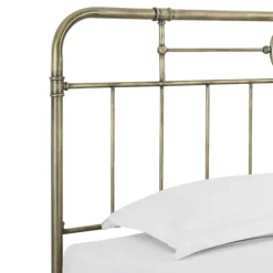King Size Bronze Pipe Bed Frame-Kirkland's Home Clearance