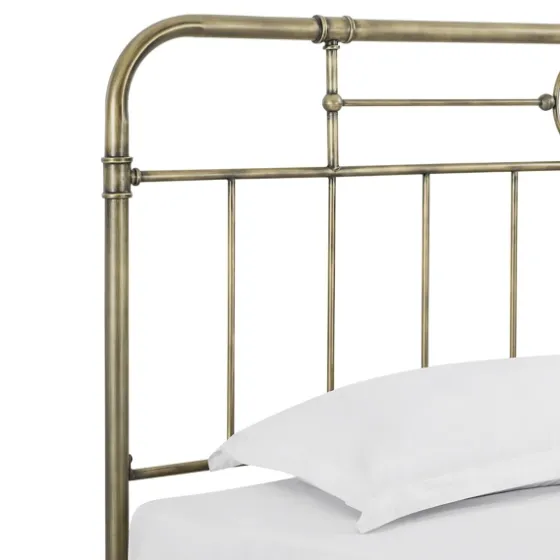 King Size Bronze Pipe Bed Frame-Kirkland's Home Clearance
