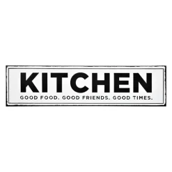 Kitchen Good Food Good Friends Good Times Plaque-Kirkland's Home Store