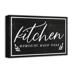 Kitchen Memories Canvas Wall Plaque-Kirkland's Home Store