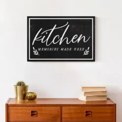 Kitchen Memories Canvas Wall Plaque-Kirkland's Home Store