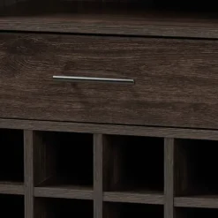 Kitredge Dark Wine Cabinet-Kirkland's Home New