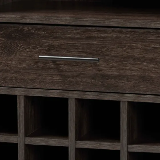 Kitredge Dark Wine Cabinet-Kirkland's Home New