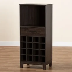 Kitredge Dark Wine Cabinet-Kirkland's Home New