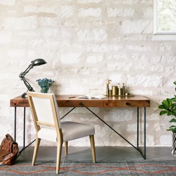 Kurt Natural Linen Dining Chair-Kirkland's Home Best