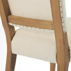 Kurt Natural Linen Dining Chair-Kirkland's Home Best