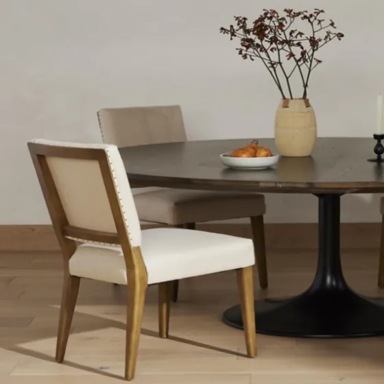 Kurt Natural Linen Dining Chair-Kirkland's Home Best
