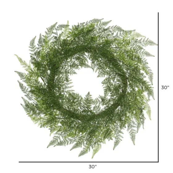 Lace Fern Wreath, 30 In.-Kirkland's Home Cheap
