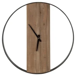Ladd Natural Wood Wall Clock-Kirkland's Home Online