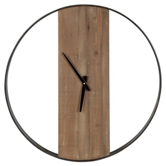 Ladd Natural Wood Wall Clock-Kirkland's Home Online