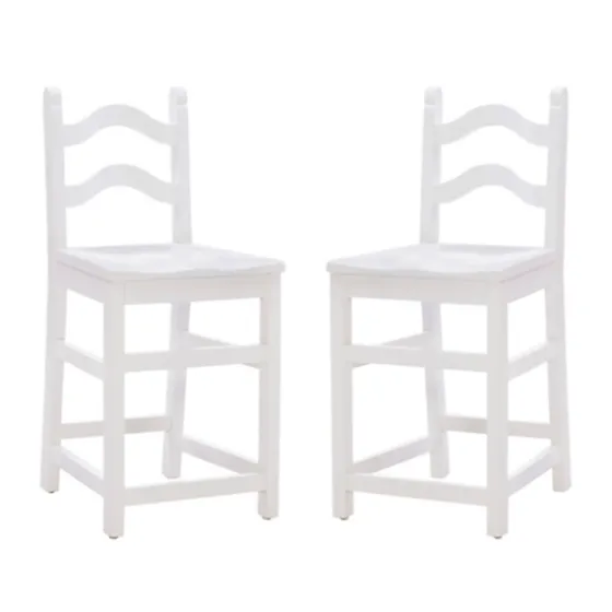 Ladder Back Counter Stools, Set Of 2-Kirkland's Home Fashion