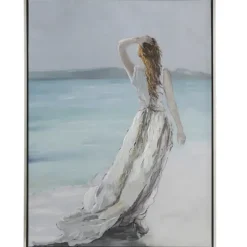 Lady Of The Ocean Framed Canvas Art Print-Kirkland's Home Hot