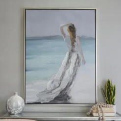 Lady Of The Ocean Framed Canvas Art Print-Kirkland's Home Hot