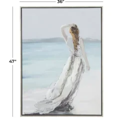Lady Of The Ocean Framed Canvas Art Print-Kirkland's Home Hot