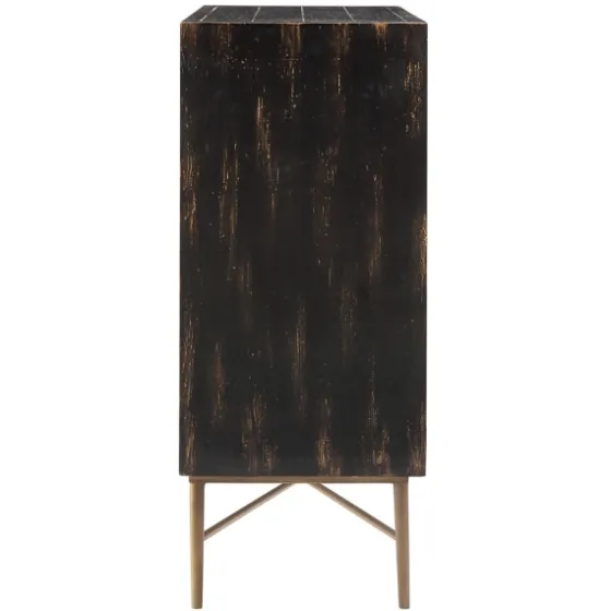 Laini Distressed Modern Carved Cabinet-Kirkland's Home Cheap