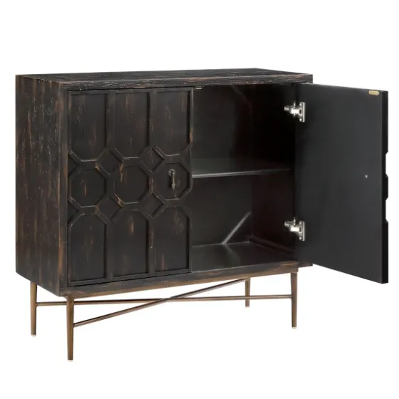 Laini Distressed Modern Carved Cabinet-Kirkland's Home Cheap