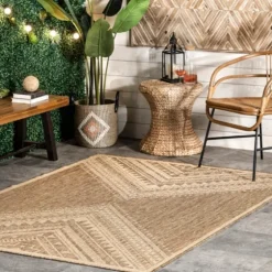 Landy Aztec Outdoor Rug, 5X8-Kirkland's Home Clearance