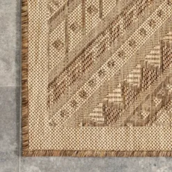 Landy Aztec Outdoor Rug, 5X8-Kirkland's Home Clearance