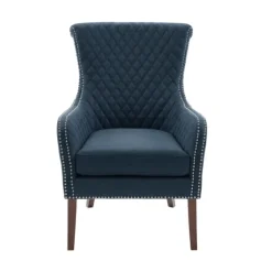 Lanea Quilted Accent Chair With Silver Studs-Kirkland's Home Shop