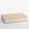 Large Beige Linen Book Box-Kirkland's Home Cheap