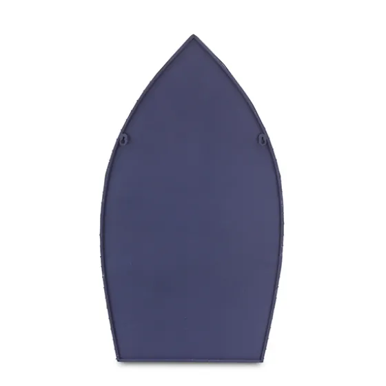 Large Navy And White Rowboat Bookshelf, 30 In.-Kirkland's Home Cheap