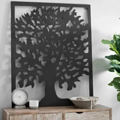 Laser Cut Tree Metal Wall Plaque-Kirkland's Home Sale