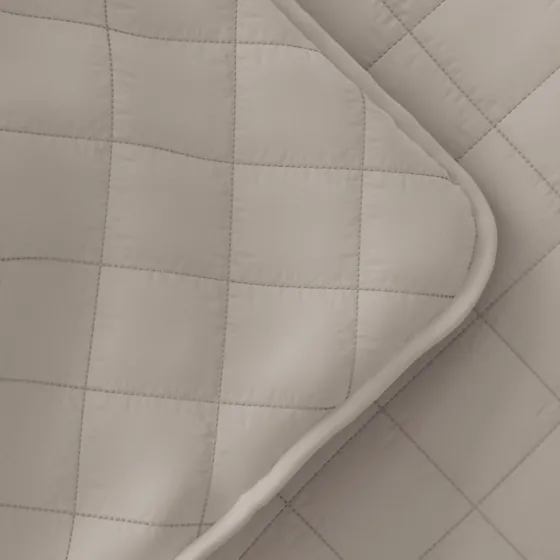 Latte Stitched Diamond 2-Pc. Twin Quilt Set-Kirkland's Home Flash Sale