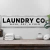 Laundry Co. Metal Wall Plaque-Kirkland's Home Hot