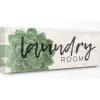 Laundry Room Succulent Canvas Art Print-Kirkland's Home Best