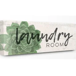 Laundry Room Succulent Canvas Art Print-Kirkland's Home Best