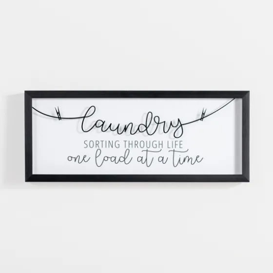 Laundry Sorting Through Life Wall Plaque-Kirkland's Home Store