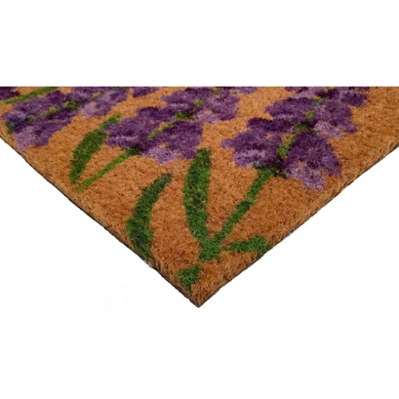 Lavender Hello Doormat-Kirkland's Home Cheap