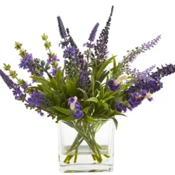 Lavender Wreath And Arrangement 2-Pc. Set-Kirkland's Home Store