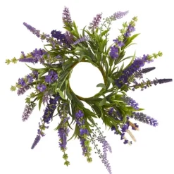 Lavender Wreath And Arrangement 2-Pc. Set-Kirkland's Home Store